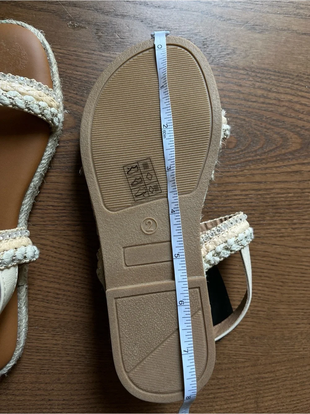 NWT Tahari Neutral Braided-Strap Women's Sandals